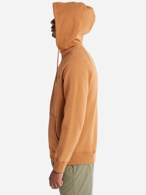 Bluza męska rozpinana streetwear z kapturem Timberland TB0A2BNB S Beżowa (195441180968) - obraz 3