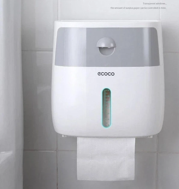 Держатель для туалетной бумаги бумажных полотенец Towel Holder Ecoco - Фото 2 Держатель для туалетной бумаги бумажных полотенец Towel Holder Ecoco - изображение 2