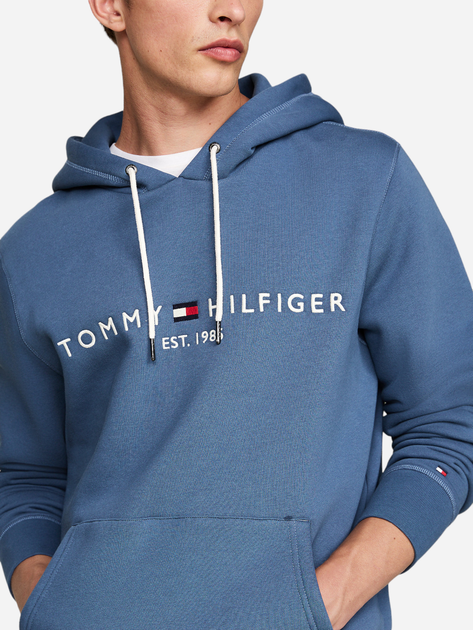 Bluza męska z kapturem kangurka Tommy Hilfiger MW0MW11599-DBZ XL Granatowa (8720637113974) - obraz 5