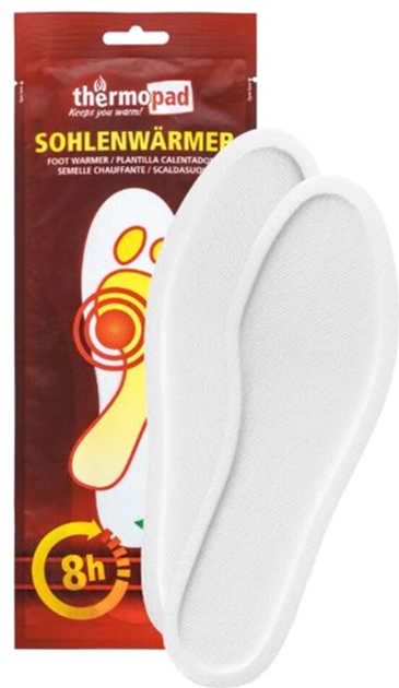 Набір хімічних грілок-устілок Thermopad Foot Warmer 44-46, XXL 10 пар (TPD 78195) - зображення 1