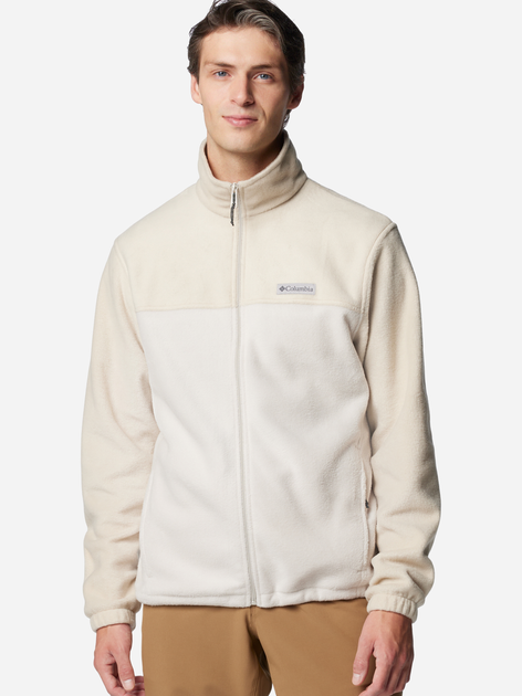 Bluza męska rozpinana streetwear Columbia Steens Mountain Full Zip 2.0 1476671273 S Beżowy/Biały (195981307252) - obraz 1