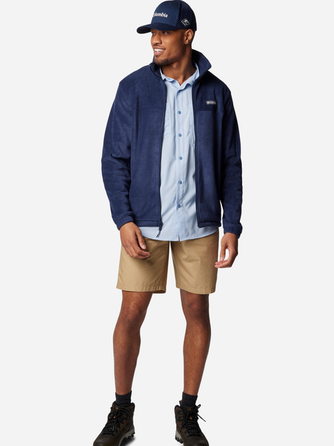 Bluza męska rozpinana streetwear Columbia Steens Mountain Full Zip 2.0 1476671464 S Granatowa (886535736528) - obraz 3