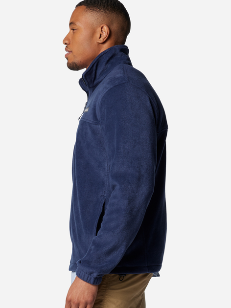 Bluza męska rozpinana streetwear Columbia Steens Mountain Full Zip 2.0 1476671464 S Granatowa (886535736528) - obraz 4