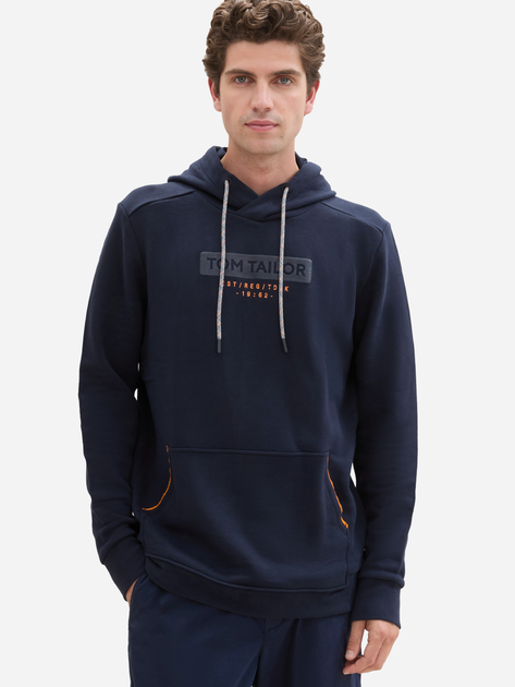 Худі чоловіче Tom Tailor 1043391 XL Темно-синє (4068127102898) - зображення 4
