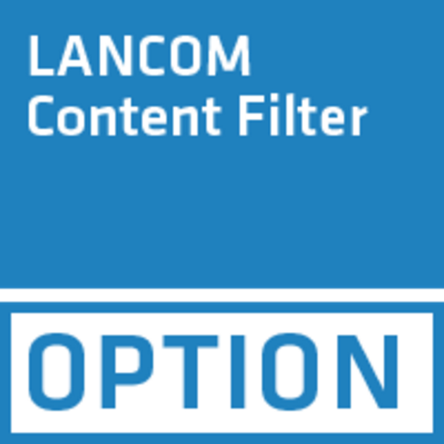 Oprogramowanie komputerowe Lancom Option Content Filter +100 3 lata ESD (4044144616297) - obraz 1