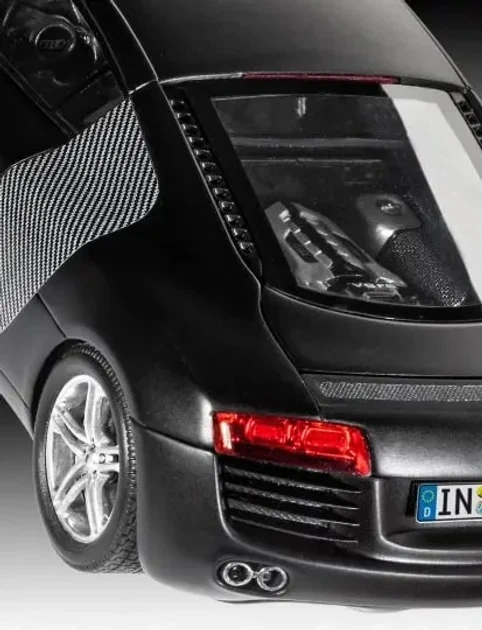 Сборная модель Revell Набор автомобиль Audi R8 уровень 4 масштаб 1:24 (RVL-67057) - изображение 5