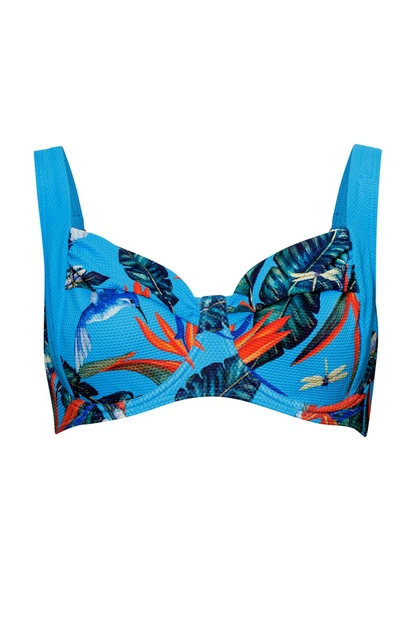 Верх купальника с мягкой чашкой Marc & Andre 46F Голубой микс (72228) - изображение 2
