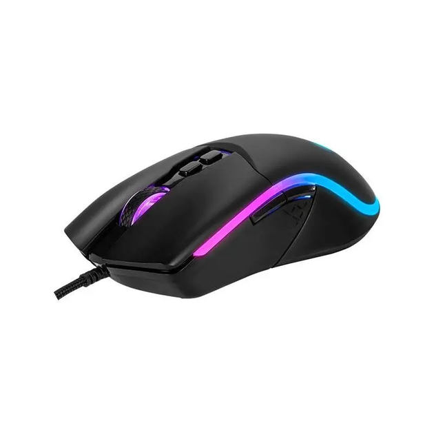Мышка проводная с подсветкой MARVO M358 |7кн, 7200 DPI| Черный - изображение 3