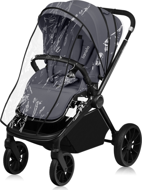 Универсальная коляска 3 в 1 Lionelo Mika Plus Grey Stone (LO-MIKA PLUS 3IN1 GREY STONE) - изображение 4