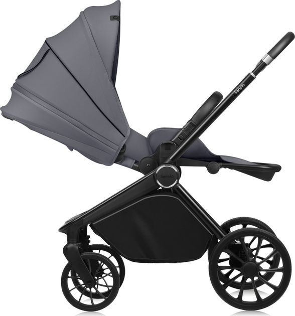 Универсальная коляска 3 в 1 Lionelo Mika Plus Grey Stone (LO-MIKA PLUS 3IN1 GREY STONE) - изображение 5
