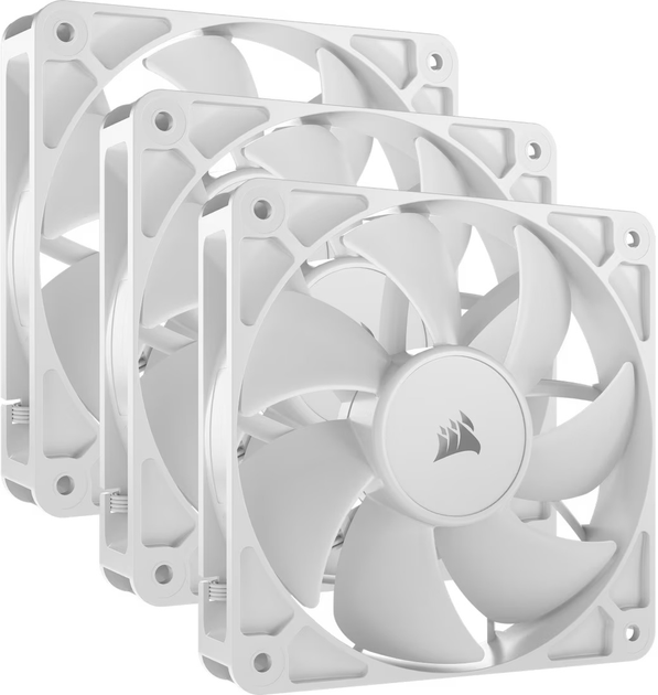 Кулер Corsair RS120 Triple Pack White (CO-9050193-WW) - зображення 1