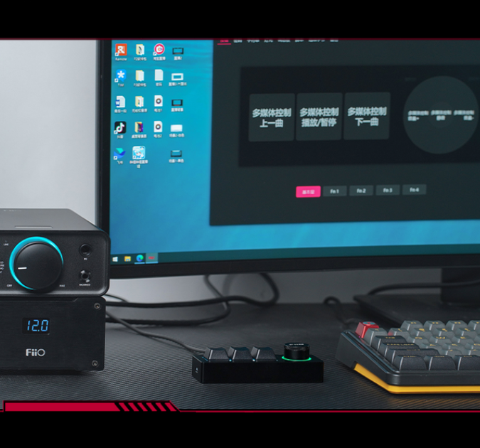 Клавиатура FiiO KB1K Black - Фото 7 Клавиатура FiiO KB1K Black - изображение 7