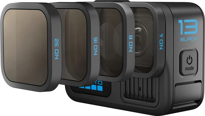 Набір фільтрів GoPro ND Filter 4-Pack для GoPro HERO13 Black (810116381425) - Фото 2 Набір фільтрів GoPro ND Filter 4-Pack для GoPro HERO13 Black (810116381425) - зображення 2