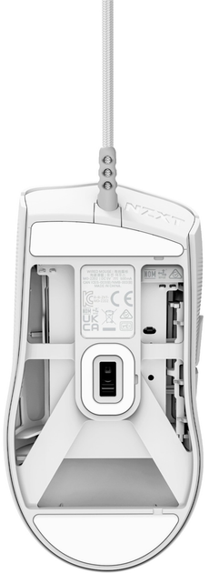 Mysz NZXT LIFT 2 Ergo USB White (5056547203751) - obraz 5
