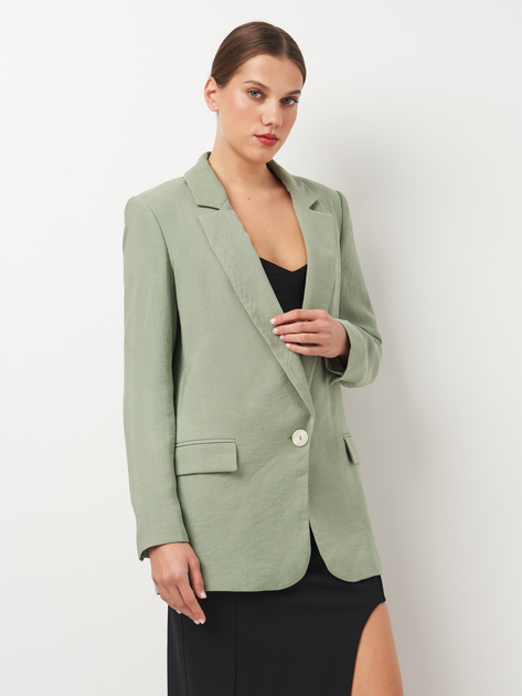 Куртка женская Zara 3423/649 XS Зеленая (03423649505014) 