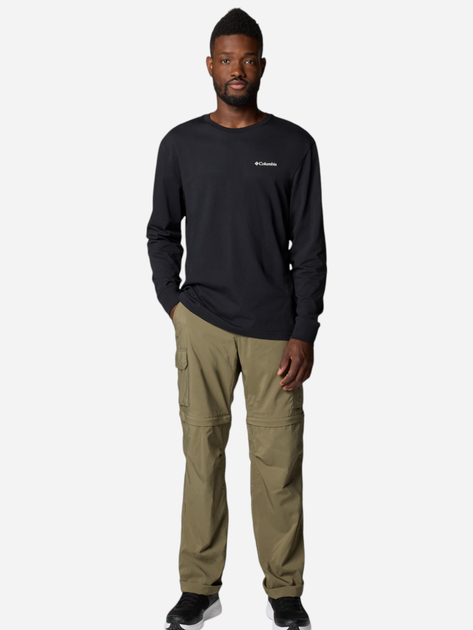 Лонгслів чоловічий Columbia North Cascades Long Sleeve Tee 1834021008 M Чорний (195981693270) - зображення 3