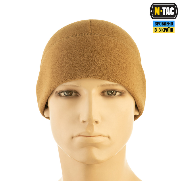 Шапка M-Tac Watch Cap Elite флис (320г/м2) Coyote Brown L - изображение 2