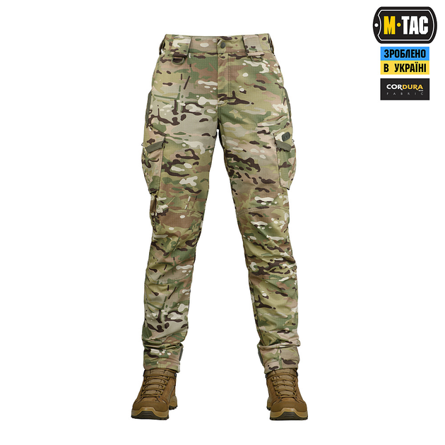 Брюки M-Tac Aggressor Lady рип-стоп Multicam 32/32 - изображение 2