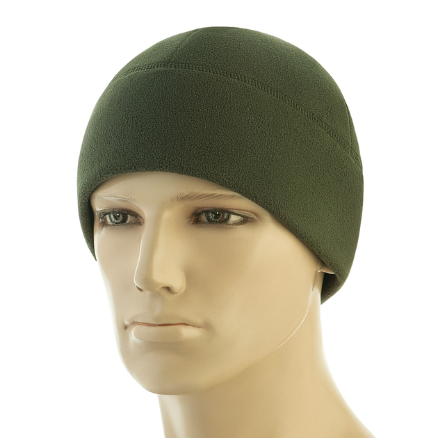 Шапка M-Tac Watch Cap Elite фліс (320г/м2) with Slimtex Army Olive L - зображення 1