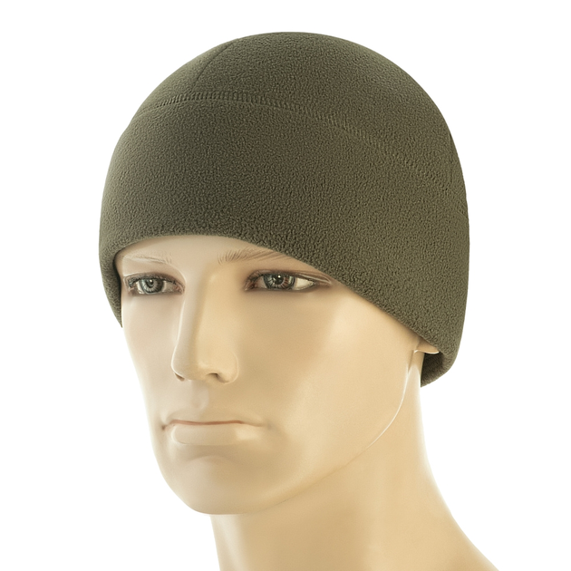 Шапка M-Tac Watch Cap Elite фліс (320г/м2) with Slimtex Dark Olive S - зображення 1