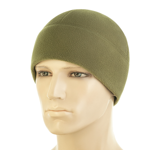 Шапка M-Tac Watch Cap Elite фліс (320г/м2) with Slimtex Tan S - зображення 1