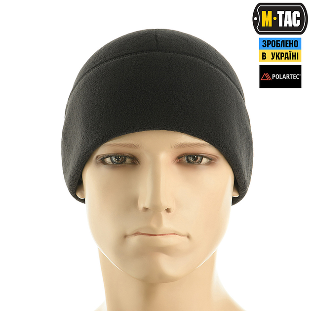 Шапка M-Tac Watch Cap флис Polartec Black S - изображение 2