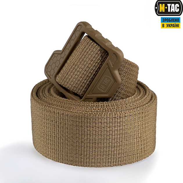 Ремінь M-Tac Double Duty Tactical Belt Hex Coyote S - зображення 2