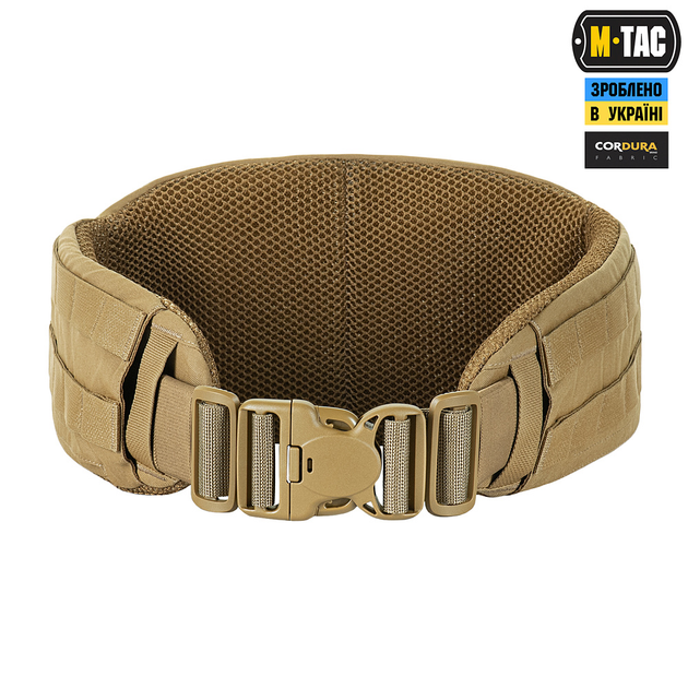 Пояс M-Tac тактический War Belt ARMOR Coyote 3XL - изображение 2