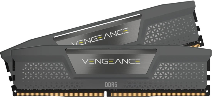 Оперативна пам'ять Corsair DDR5-5600 32768MB PC5-44800 (Kit of 2x16384) Vengeance Grey (CMK32GX5M2B5600Z36) - зображення 2