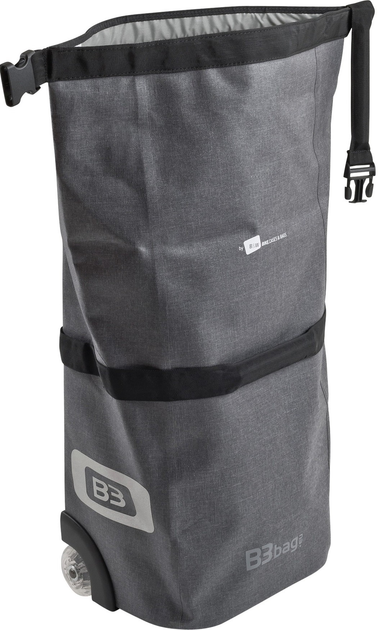 Torba rowerowa B&W B3 35 L Grey (4031541735492) - obraz 3