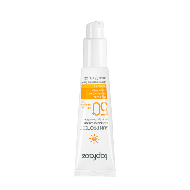 Солнцезащитный крем для лица TopFace SPF 50+ широкого спектра 30 мл PT806 - изображение 3