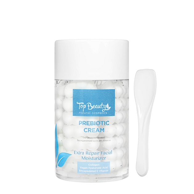 Крем для обличчя зволожувальний с пробиотиками Top Beauty Prebiotic Cream, 100 мл - Фото 2 Крем для обличчя зволожувальний с пробиотиками Top Beauty Prebiotic Cream, 100 мл - зображення 2