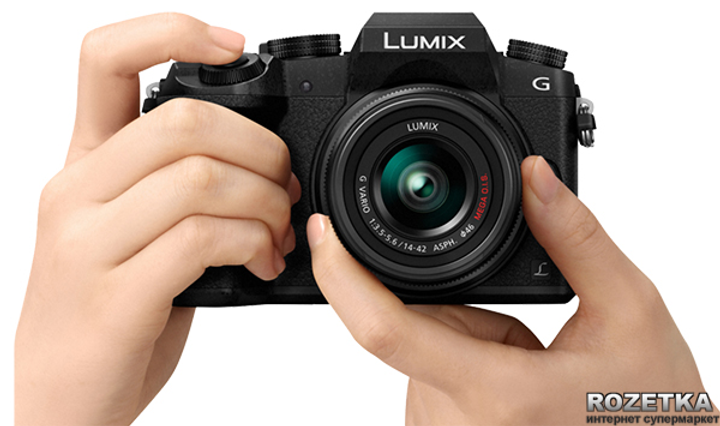 Panasonic Lumix DMC-G7 セット　美品 Фотоаппарат Panasonic Lumix DMC-G7 Kit 14-42mm Black (DMC