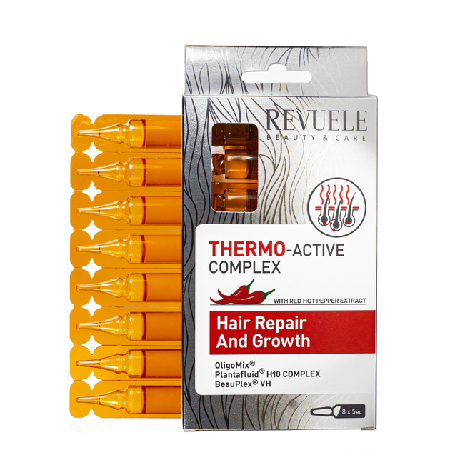 Термоактивный комплекс для восстановления и роста волос Revuele Thermo ...
