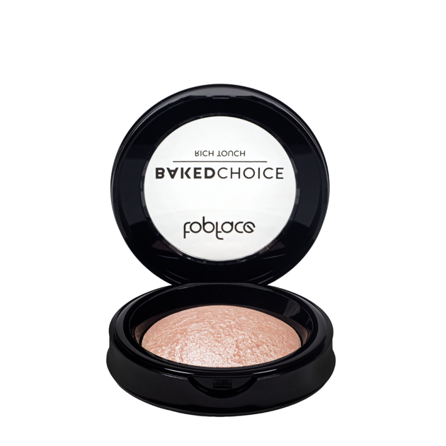 Хайлайтер для обличчя запечений TopFace Baked Choice Rich Touch Highlighter 6 г № 101 Champagne - Фото 2 Хайлайтер для обличчя запечений TopFace Baked Choice Rich Touch Highlighter 6 г № 101 Champagne - изображение 2