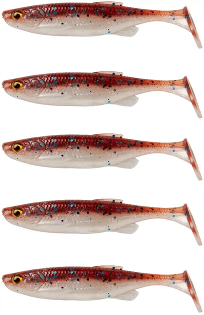 Силикон Savage Gear Fat Minnow T-Tail 75mm 5.0g Smelt (5 шт/уп) - Фото 1 Силикон Savage Gear Fat Minnow T-Tail 75mm 5.0g Smelt (5 шт/уп) - изображение 1