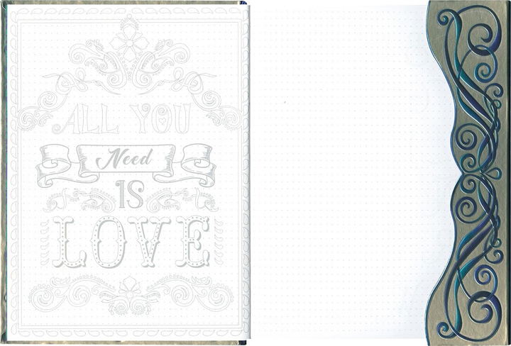 Блокнот Boncahier Lettering 1 на магніті 18.2 x 24.5 см 144 сторінок (9788417350444) - зображення 3