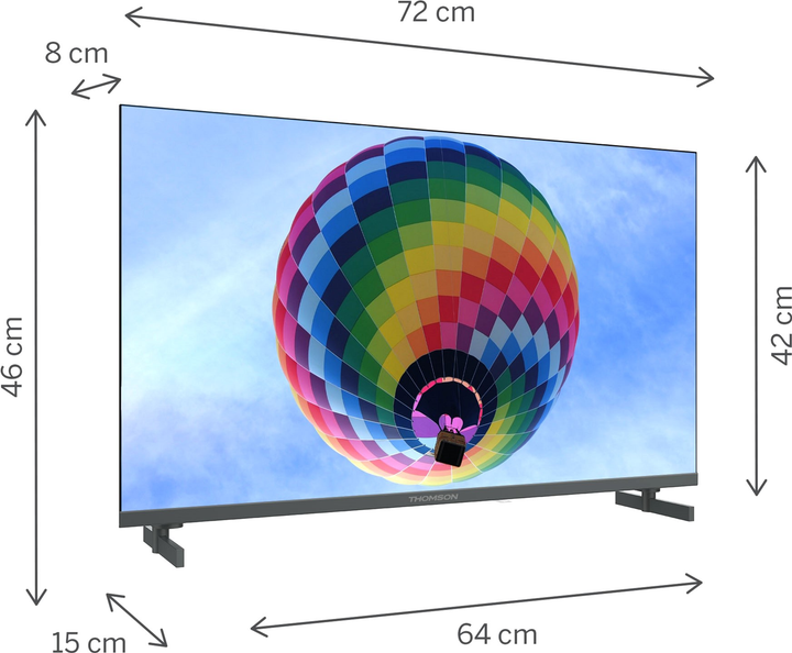Телевізор Thomson QLED 32" 32QG4S14 - зображення 3
