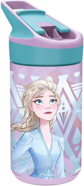 Bidon na wodę Stor Frozen Tritan Premium błękitno-liliowy 480 ml (8412497510962) - obraz 1