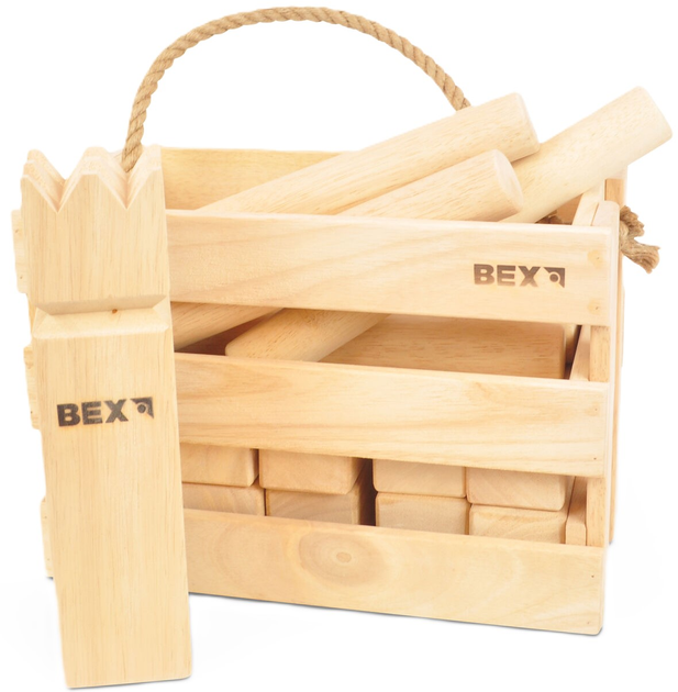 Zestaw zabawek Bex Kubb Original in Wooden Box (7392601112057) - obraz 1