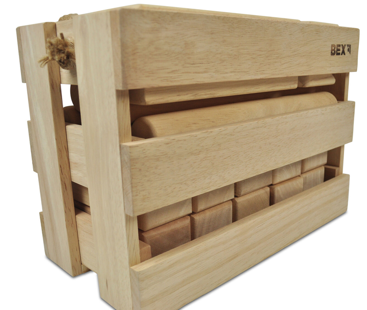 Zestaw zabawek Bex Kubb Original in Wooden Box (7392601112057) - obraz 2