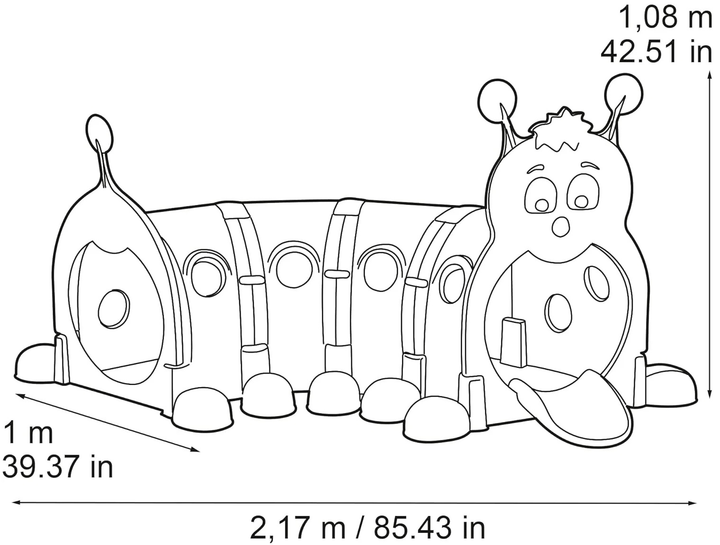 Tunel do zabawy Feber Gus (8056379154709) - obraz 2