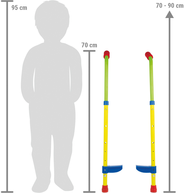 Дитячі регульовані ходулі Small Foot Children's Stilts 2 шт (4020972108661) - зображення 2