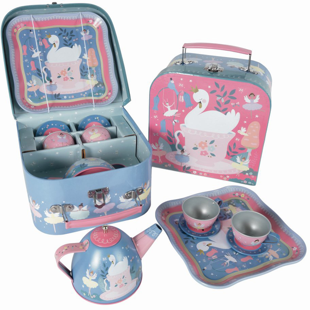 Zestaw do herbaty Floss & Rock Enchanted Tin Tea Set 7 szt (5055166357265) - obraz 1