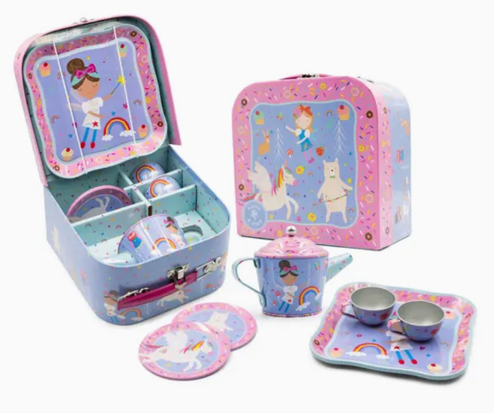 Zestaw do herbaty Floss & Rock Rainbow Fairy Tin Tea Set 7 szt (5055166358378) - obraz 2