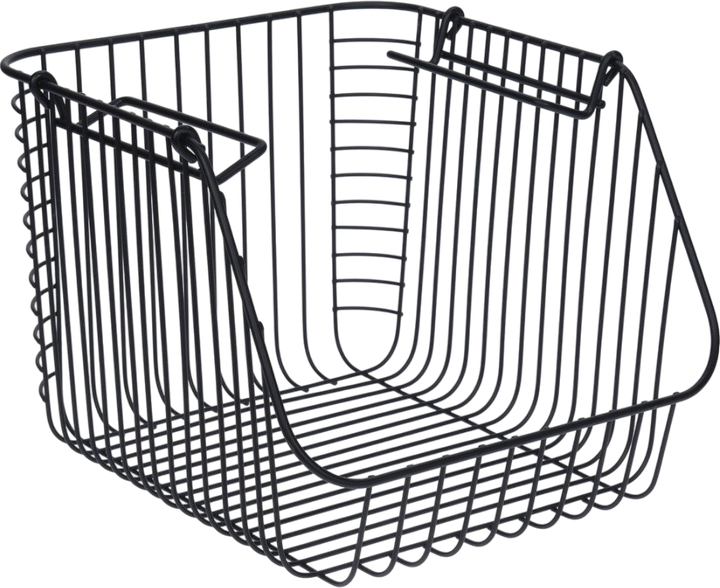 Kosz do przechowywania warzyw i owoców Excellent Houseware metalowy 29 x 27 x 21 cm (8719987098659) - obraz 1