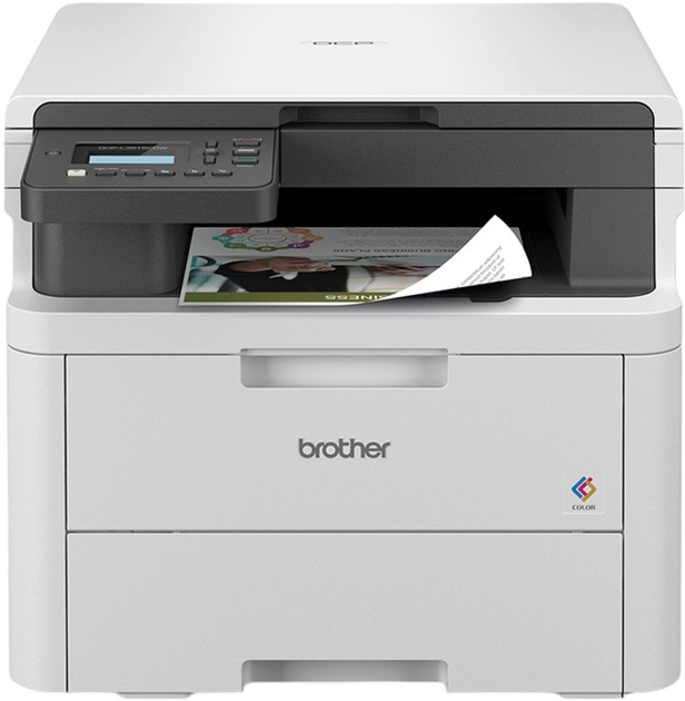 БФП Brother DCPL3515CDWRE1 White/Grey - зображення 1