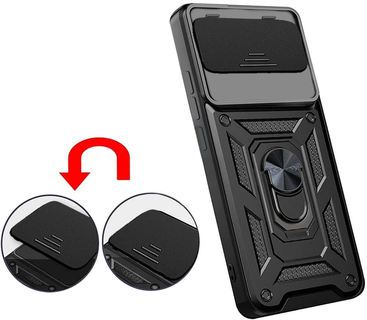 Чехол для смартфона Google Pixel 9 BeCover Military Black (BC_712184) - Фото 4 Чехол для смартфона Google Pixel 9 BeCover Military Black (BC_712184) - изображение 4