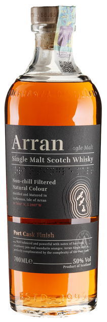 Виски Arran Port Cask 0.7 л 50% в тубусе (5060044481864) - Фото 2 Виски Arran Port Cask 0.7 л 50% в тубусе (5060044481864) - изображение 2