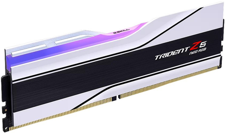 Оперативная память G.Skill DDR5-8000 32768MB PC5-64000 (Kit of 2x16384) Trident Z5 Neo RGB White (F5-8000J3848H16GX2-TZ5NRW) - зображення 3